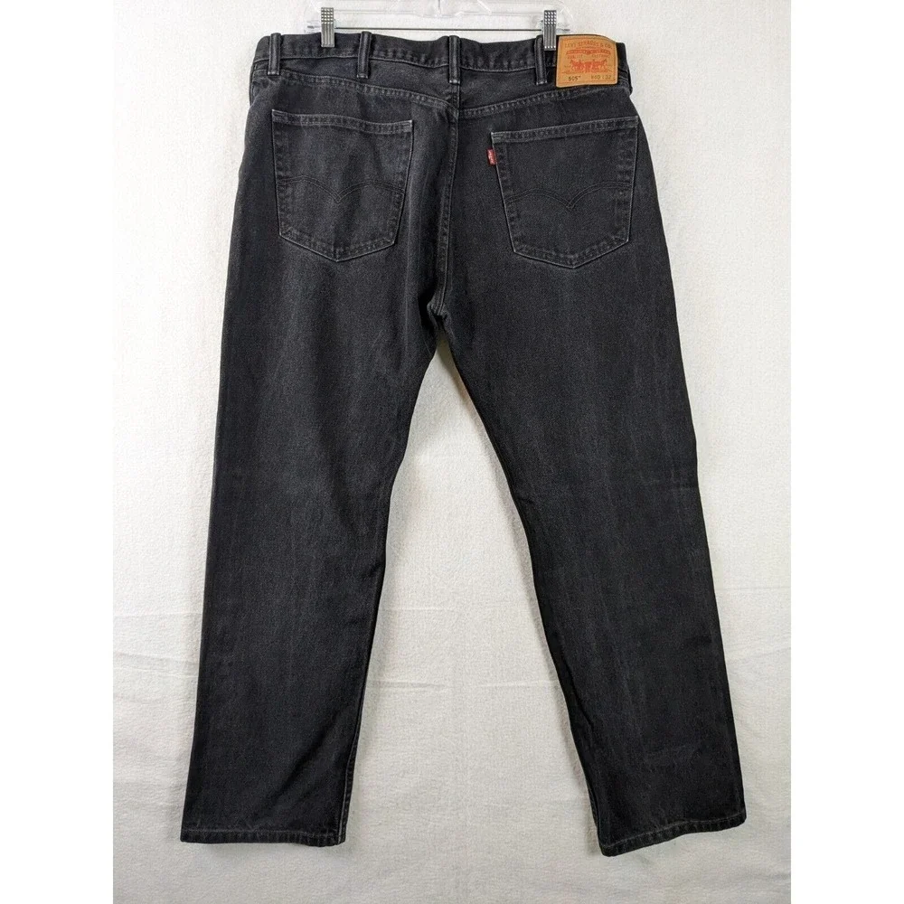 Levis 505 Mens Jeans Size 40 x 32 Cotton Black